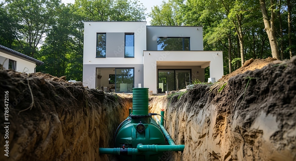 Installation d’une fosse septique