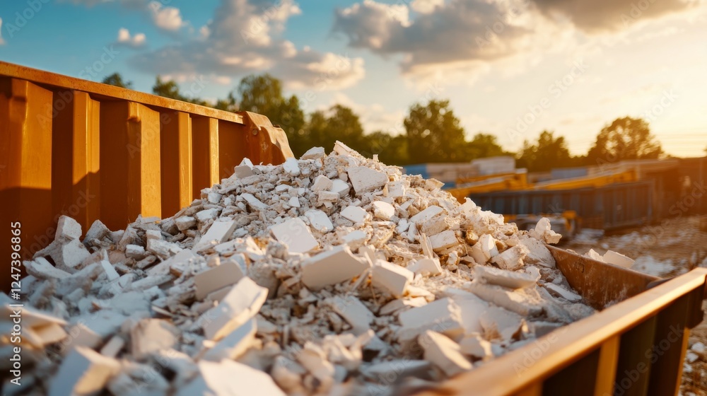 Débris de construction